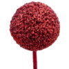 Red Glitter Craspedia